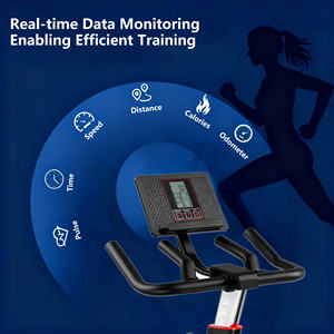 อุปกรณ์ออกกำลังกายสำหรับใช้ในเชิงพาณิชย์และในครัวเรือน จักรยานออกกำลังกายแบบหมุน ปรับได้ ไร้เสียงรบกวน ปลอดภัย แข็งแรง ทนทาน - Product Image 6