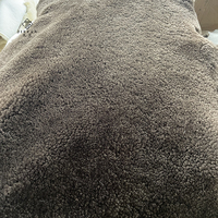Vente en gros usine – Peau de mouton bouclée sur mesure de 25 mm, fourrure animale véritable, peau brute tannée, haute densité, douce, pour sellerie automobile