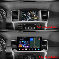 Reproductor de DVD para coche Android Penhui para mercedes-benz Clase M W166 ML 2011 - 2015 Radio navegación GPS Audio Video CarPlay DS