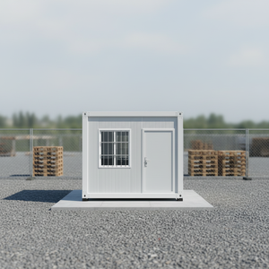 Casa Contenedor Modular de Lujo CE DDP de 20 pies/40 pies, Panel Sándwich de Acero Transpirable, Villa Rectangular Moderna, Desmontable, Prefabricada, para Camping - Product Image 6