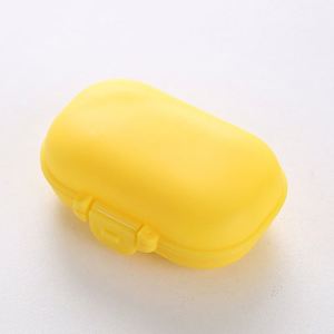 7-Day 4-Slot <b>Mini</b> Pill Box Lightweight Case Bulk Logo Printing Portable Weekly Medicine Organizer Travel-Friendly - Product Image 6