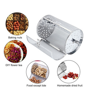Canasta Giratoria para Asar, Parrilla Giratoria <span class=keywords><strong>de</strong></span> Acero Inoxidable con Rotación <span class=keywords><strong>de</strong></span> 360 Grados para Horno - Product Image 3