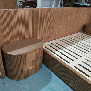 Giường ngủ Defaico Luxury Faddish cao cấp, chất liệu gỗ sồi Châu Âu, có thể tùy chỉnh màu sắc - Product Image 4