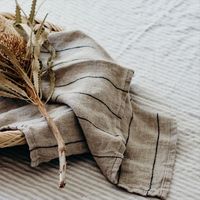 Torchons de Cuisine en Lin Imprimés sur Mesure, Blanc, Vierge pour Sublimation