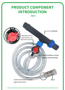 Injecteur de fertilisation Venturi de haute qualité pour l'irrigation agricole par l'eau et la fertilisation au goutte-à-goutte - Product Image 3
