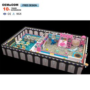Commercial vilain château piscine à balles trampoline <span class=keywords><strong>maison</strong></span> jouer aire de jeux intérieure conception d'équipement de jeu - Product Image 2