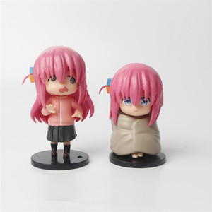 5 PIÈCES/ENSEMBLE <span class=keywords><strong>9</strong></span>-10CM <span class=keywords><strong>BOCCHI</strong></span> <span class=keywords><strong>the</strong></span> <span class=keywords><strong>ROCK</strong></span>! Figurine d'anime en PVC de dessin animé japonaise Kawaii à collectionner - Product Image 4