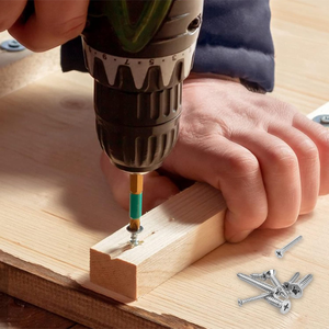 OEM Edelstahl Holz schrauben Set #4 #6 #8 #10 #12 Phillips Flach kopf Blechs ch raube Selbst schneidende Schrauben Sortiment <span class=keywords><strong>Kit</strong></span> - Product Image 4