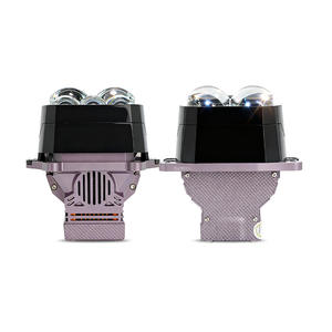 Phare Fankai transfrontalier à cinq composants optiques de 3 pouces, LED carrée, laser direct, bi-xénon, 85W, haute puissance, alliage d'aluminium, 50000H - Product Image 5