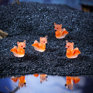 Adornos de pato en miniatura de resina que brillan en la oscuridad para Halloween, pequeñas figuras de pato para jardín, paisaje y casa de muñecas - Product Image 3