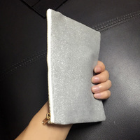 Pochette de maquillage en argent, Logo personnalisé, pas cher, imperméable, Portable, organisateur de voyage, pochette de maquillage à paillettes, fermeture éclair, sac à cosmétiques
