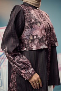 Blusa Vintage Personalizada de Alta Calidad para Mujer, Blusa Holgada de Algodón Sólido con Cuello Alto, Camisa Urbana con Bordado para Primavera - Product Image 3