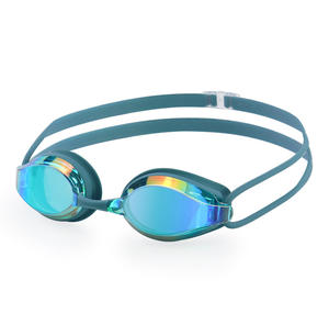 Occhialini da Nuoto per Bambini Antiappannamento Protezione UV Montatura in Silicone Morbido Lenti Rosa a Specchio Cinturino Regolabile per Bambini e Ragazzi Piscina Spiaggia - Product Image 3