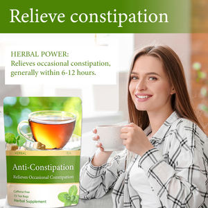 OEM Thé biologique Thé à mouvement lisse <span class=keywords><strong>Feuille</strong></span> <span class=keywords><strong>de</strong></span> séné Tisane nettoyante pour le corps à la menthe poivrée - Product Image 3