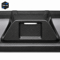 Diffuseur arrière en fibre de carbone de style AC avec éclairage LED pour B-MW Série 8 Coupé Cabriolet Gran Coupé 2018-2022 G14 G15 G16