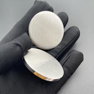 <span class=keywords><strong>3</strong></span> mm dikke, zware, geborsteld stalen ronde plaat, metaal graveerschijf blanks - Product Image 2