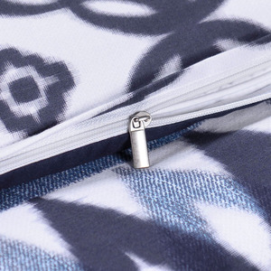Drap de lit 100% coton, ensemble de literie de luxe, à motifs <span class=keywords><strong>noir</strong></span> <span class=keywords><strong>et</strong></span> <span class=keywords><strong>blanc</strong></span>, housse de couette, prix d'usine - Product Image 4