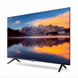 43 50 55 60 65 75 85 Inch Wifi Slim Televisore Television Android TV Smart 4K UHD Large Screen Frameless LCD LED TV