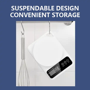 10 किलो/1 ग्राम इलेक्ट्रॉनिक स्केल डिजिटल वजन मशीन प्लास्टिक डिजिटल रसोई पैमाने - Product Image 2