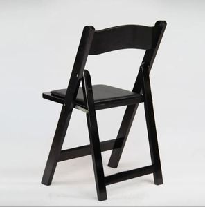 كراسي ويلميندون التجارية القابلة للطي من البولي بروبيلين باللون الأسود للاستخدام الخارجي في الحفلات والفعاليات والتأجير بالجملة - Product Image 2
