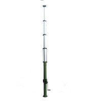 Mât d'antenne Yagi HF manuel de 5 m, personnalisé, le plus vendu, pour extension de réception, monté sur véhicule ou remorque