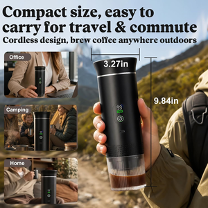 Multi Capsule Compatible Portable Espresso <b>Coffee</b> <b>Machine</b> 7500mAh USB Charging 20Bar Mini <b>Coffee</b> Maker Camping Office Car - Product Image 6
