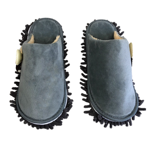 Women Men <strong>Microfiber</strong> <strong>Mop</strong> Eva Midsole Outsole Plush Lining Fashion Trend Washable Detachable Design Cleaning Shoes - Product Image 1