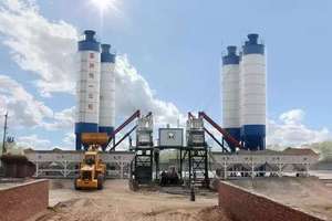 Die Hochwertige HZS-Serie Vollautomatischer Betonmischanlagen, die in <span class=keywords><strong>China</strong></span> Beliebt Sind - Product Image 1