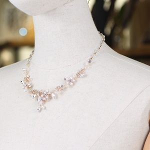 Di cristallo di lusso fantasia collana orecchini a goccia Set principessa corona di <span class=keywords><strong>gioielli</strong></span> da sposa per la festa di fidanzamento della ragazza - Product Image 5
