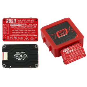 GGDX RUSH Solo Tank 5.8G VTX Transmisor de Video con Carcasa de 1.6W de Alta Potencia y Estructura de Disipación de Calor para <span class=keywords><strong>RC</strong></span> FPV con Control Remoto - Product Image 3