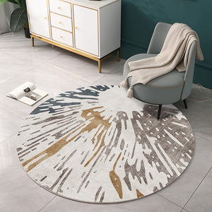 <span class=keywords><strong>Tappeto</strong></span> Circolare di Lusso Leggero per Soggiorno Divano Studio Ins Sedia da Toeletta <span class=keywords><strong>Tappeto</strong></span> <span class=keywords><strong>Rotondo</strong></span> per Comodino Camera da Letto - Product Image 6