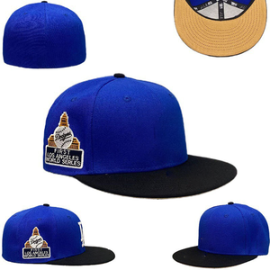 Topi Snapback Gaya Retro Sporty Era Baru Berkualitas Tinggi Grosir, Model Amerika, Dapat Disesuaikan, Bordir 3D Satin MLBing Baseball - Product Image 3
