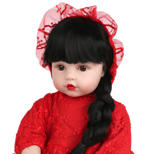 Muñeca <span class=keywords><strong>Reborn</strong></span> Personalizable con Peinado Realista, Hermosa Muñeca <span class=keywords><strong>Reborn</strong></span> Económica para Niños, Linda y Suave - Product Image 3
