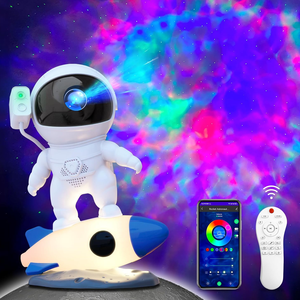 Astronaut Galaxy <b>Star</b> Projector with App Control, Color Changing LED Night <b>Light</b> for Kids Bedroom Room Decor - Product Image 2