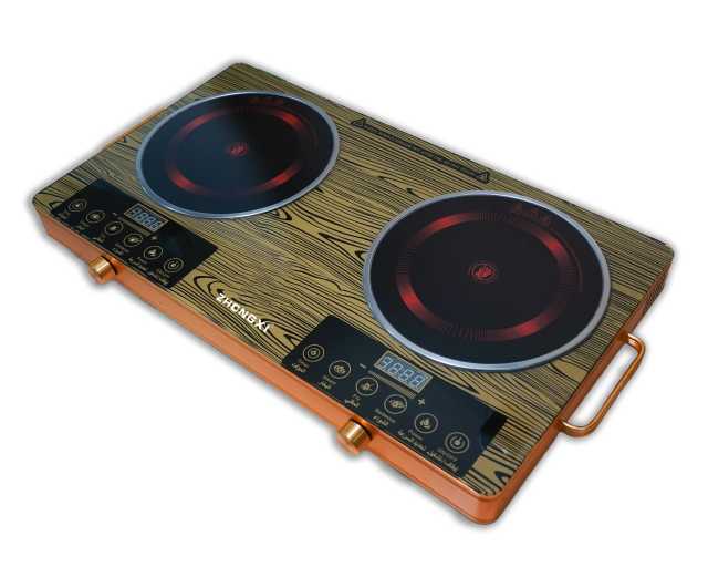 High Quality Ceramic Induction Cooker 2000W Double Burner Electric Stove with Hotpot Function