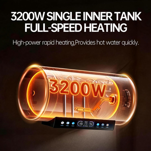 <span class=keywords><strong>Chauffe</strong></span>-<span class=keywords><strong>eau</strong></span> électrique à accumulation <span class=keywords><strong>80L</strong></span> en acier inoxydable mural, personnalisation possible, classe énergétique A+++ pour hôtels aux États-Unis - Product Image 6