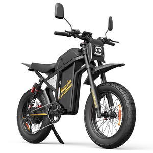 Bicicleta Eléctrica Todoterreno Bopzin 60v 35Ah con Suspensión Completa, Fabricante de Bicicletas Eléctricas Q20, Logotipo Personalizado - Product Image 2