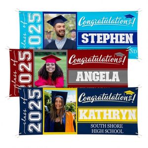 Pancarta de Graduación Personalizada a Todo Color, Impresión Digital, Publicidad Exterior, Pancarta de Vinilo PVC, Letrero para Jardín - Product Image 1