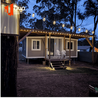 Maison conteneur pliable, modulaire, préfabriquée, panneau sandwich respirant pour la vie familiale, villa mobile et maison de jardin