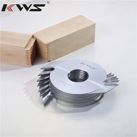 Outil de coupe plus précis KWS pour machines à bois, fraise à joint en carbure de tungstène TCT