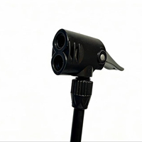Pompe à air manuelle portable Jinta 120 PSI pour vélo de montagne avec manomètre, compatible avec les valves Presta/Schrader réversibles