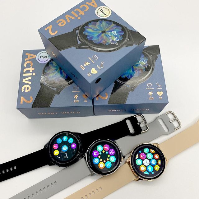 T2pro Smart Watch 1.28inch Hot Selling with Cheap Price T2pro Round Smart Watch Bt Call Heart Rate Smart Watch T2pro for Girl