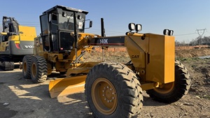 รถเกรดเดอร์มือสองญี่ปุ่น Caterpillar 140K, เครื่องจักรก่อสร้าง Cat 140K น้ำหนัก 14 ตัน สำหรับงานเกษตรกรรม, มีสินค้าในสต็อก - Product Image 6
