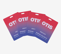 Carte PVC blanche en plastique de sublimation imprimable personnalisée de haute qualité pour les affaires ou le travail des employés Badge cadeau parfait