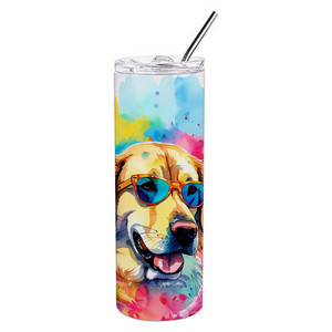 Bicchiere sottile in acciaio inossidabile Yellow Labrador Hippie Dawg - Product Image 1