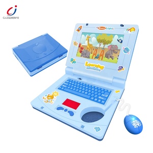 Лидер продаж, детские пластиковые смарт-игрушки Chengji, устройство для чтения на аккумуляторах, обучения на английском языке, ноутбук, детский компьютер - Product Image 2