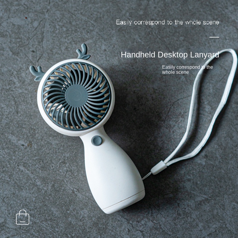 Portable fan for travel and gaming