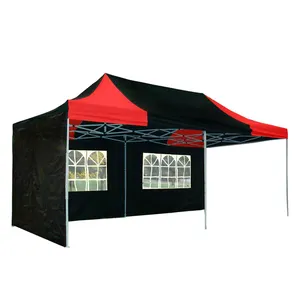 Красная и черная тентовая палатка по низкой цене от производителя, коммерческая палатка, выдвижная беседка