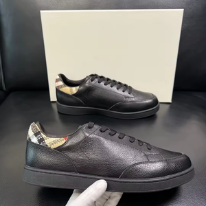 Chaussures décontractées pour hommes de qualité supérieure, polyvalentes, style rétro, design haut de gamme, en cuir personnalisé, légères, plates, pour la marche. - Product Image 3