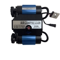 Dc 12v 44mm Double cylindre gonfleur de pneu haute Performance maximale 4x4 pompe à air embarquée alimentation double compresseur d'air de voiture